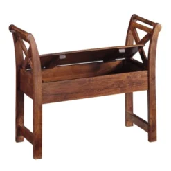 Abbonto Accent Bench Warm Brown - Signature Design By Ashley -DreamNest Store GUEST 19f23fb5 33f5 4e6e 82a2 07c6c1c586ce