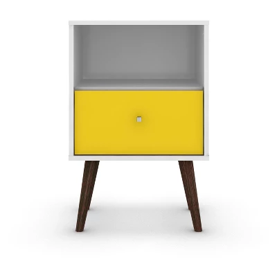 Liberty 1.0 Mid Century Modern Nightstand - Manhattan Comfort 15 Liberty 1.0 Mid Century Modern Nightstand - Manhattan Comfort - Image 15