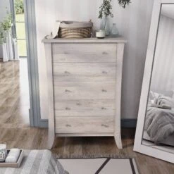 Bysoni 5 Drawer Chest Coastal - MiBasics -DreamNest Store GUEST 1ab3d38b 975c 46c4 bcb8 8ac5573789d9