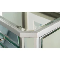 Aislin Jewelry Armoire Mirror/Silver - Powell Company -DreamNest Store GUEST 1b0b5806 6818 40f1 9df2 a6a8ababf87d