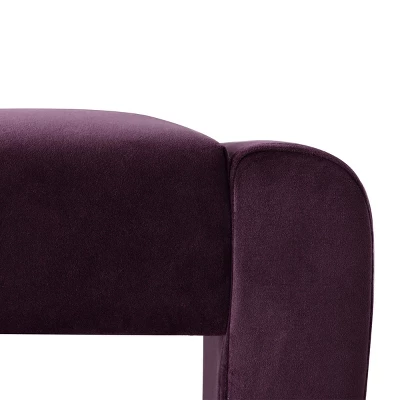 Kaia 47" Velvet Waterfall Upholstered Bench-The Pop Maison 7 Kaia 47" Velvet Waterfall Upholstered Bench-The Pop Maison - Image 7