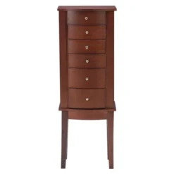 Francesca Jewelry Armoire Merlot Brown - Powell Company -DreamNest Store GUEST 1c33a988 d0ca 41ba 9eec 6cd243cf69d6