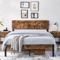 Yaheetech Metal Bed Frame With Headboard And Footboard Mattress Foundation Slatted Bed Base -DreamNest Store GUEST 1c37c53f de14 48d0 9d98 875a45dde1b6