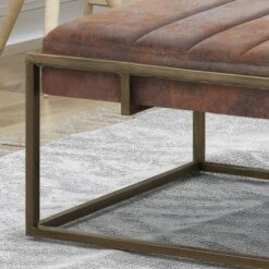 Magdalene Modern Fabric Ottoman Bench Brown - Christopher Knight Home -DreamNest Store GUEST 1e269645 c09c 4adb 95df 10c34b2312c6