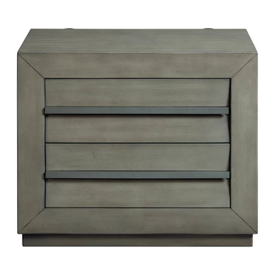 Cosmo Nightstand With USB Gray - Picket House Furnishings 2 Cosmo Nightstand With USB Gray - Picket House Furnishings - Image 2