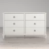 Little Seeds Rowan Valley Arden 6 Drawer Kids Dresser