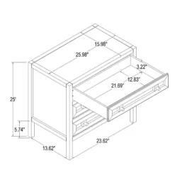 Springville 3 Drawer Nightstand White - Threshold™ Designed With Studio McGee 11 Springville 3 Drawer Nightstand White - Threshold™ Designed With Studio McGee -DreamNest Store GUEST 1f01fd2b a8bf 4ec8 a99b d1d0f20bd4fd