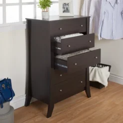 Weston 5 Drawer Chest Roasted Espresso - MiBasics -DreamNest Store GUEST 1f085e94 d5c9 41ef 99e4 20bb8fc54c63