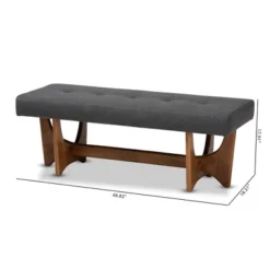 Theo Bench - Baxton Studio -DreamNest Store GUEST 1f11a29b eca7 4066 beff 2f9829b44f9b