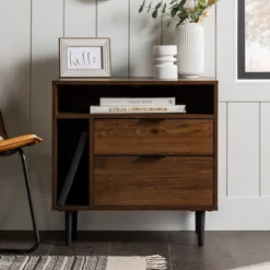 Rockwell Modern Storage Nightstand - Saracina Home -DreamNest Store GUEST 1f3fc2b2 ae5c 4ffa 8299 3f45a89116eb