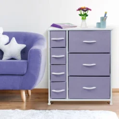 Sorbus Nightstand With Drawers For Home Bedroom