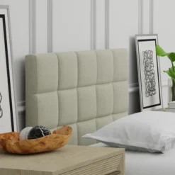 Glenwillow Home Upholstered Headboard With 20" Tall Panel 12 Glenwillow Home Upholstered Headboard With 20" Tall Panel -DreamNest Store GUEST 20eb1137 0a7c 4304 a83f 33e50ce6ed30