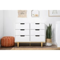 DaVinci Marley 6-Drawer Double Dresser -DreamNest Store GUEST 21b01f01 8c10 4ff4 9449 c8d8fcebd518