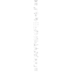 24" Handcrafted Modern Tricolor Wood Nightstand Oak/White/Gray - The Urban Port -DreamNest Store GUEST 2244054a 5e21 4c09 b88e 54aa355c44fc