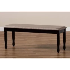 Corey Fabric Upholstered And Wood Dining Bench - Baxton Studio 12 Corey Fabric Upholstered And Wood Dining Bench - Baxton Studio -DreamNest Store GUEST 2279a46e 9654 46da 93e2 25f92d312ecc
