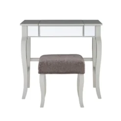 Harper Vanity Set Silver - Linon -DreamNest Store GUEST 22a43564 b82f 45f0 bb5c 3f82950a1b14