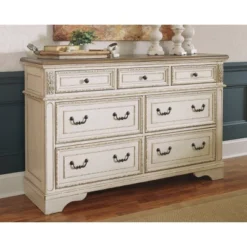 Realyn Dresser Chipped White - Signature Design By Ashley