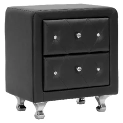 Stella Crystal Modern Nightstand - Baxton Studio 8 Stella Crystal Modern Nightstand - Baxton Studio -DreamNest Store GUEST 2391c101 2661 4e6c 9652 287cab0017dd