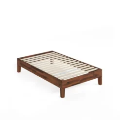 Marissa 12" Deluxe Wood Platform Bed Frame Brown - Zinus -DreamNest Store GUEST 23e2a82d 2e73 4eda 96a6 69d3e6c0e0b2