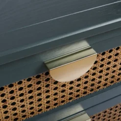 Archie 28.35"H X 15.75"D X 22.05"W Ash Wood Veneer 2 Drawer With Naturel Rattan And Pine Legs Nightstand With Storage - The Pop Maison 22 Archie 28.35"H X 15.75"D X 22.05"W Ash Wood Veneer 2 Drawer With Naturel Rattan And Pine Legs Nightstand With Storage - The Pop Maison -DreamNest Store GUEST 23ed448b 0862 40a5 b584 4ae50678bc63