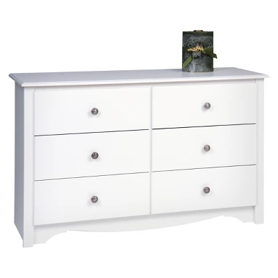 Monterey Dresser White - Prepac 3 Monterey Dresser White - Prepac - Image 3