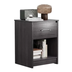 Costway Nightstand With Drawer Storage Shelf Wooden End Side Table Bedroom Brown / Black / Natural 21 Costway Nightstand With Drawer Storage Shelf Wooden End Side Table Bedroom Brown / Black / Natural -DreamNest Store GUEST 2529b691 5696 4eca 8963 79cd953ade72