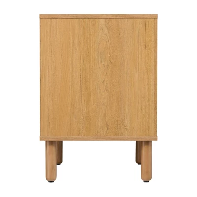 Orre 2 Drawer Nightstand - Sango 3 Orre 2 Drawer Nightstand - Sango - Image 3