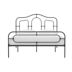 Primrose Metal Bed Frame With Secured Slats Headboard And Footboard - Mr. Kate -DreamNest Store GUEST 26df226f 7a67 4912 9704 6aeaa007802c