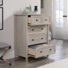 Costa 4 Drawer Chest Chalked Chestnut - Sauder