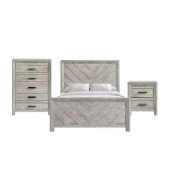 3pc Keely Panel Bedroom Set White - Picket House Furnishings -DreamNest Store GUEST 27cb47c3 934f 45b8 8fc7 f1ac0d84df9d
