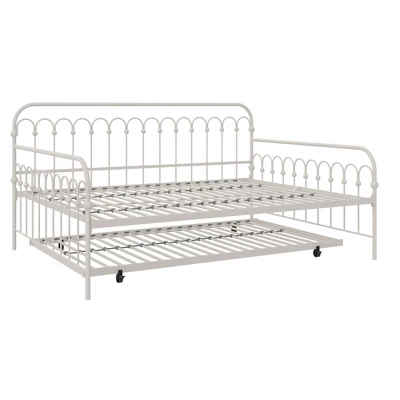 Twin Bright Pop Metal Daybed With Roll Out Trundle - Novogratz 5 Twin Bright Pop Metal Daybed With Roll Out Trundle - Novogratz - Image 5