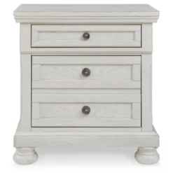 Robbinsdale 2 Drawer Nightstand White - Signature Design By Ashley -DreamNest Store GUEST 2a0edba3 3a1e 4a19 be05 607b0f405f61