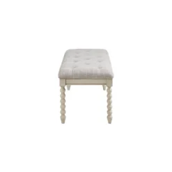 Beckett Tufted Accent Bench Light Gray/Natural - Madison Park Signature 8 Beckett Tufted Accent Bench Light Gray/Natural - Madison Park Signature -DreamNest Store GUEST 2a999941 4c95 4bac 9384 37648a696e29