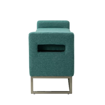 Jorge 59.1" Wide Storage Bench | ARTFUL LIVING DESIGN 3 Jorge 59.1" Wide Storage Bench | ARTFUL LIVING DESIGN - Image 3