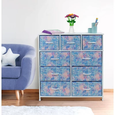 Sorbus Drawer Dresser For Bedroom Home Blue 2 Sorbus Drawer Dresser For Bedroom Home Blue - Image 2