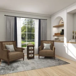 Small Wood Shelf With Basket Drawers Dark Brown - Olivia & May -DreamNest Store GUEST 2c5697d7 efd9 4c82 a26f 40cd8101d73f