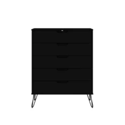 3pc Rockefeller Dresser And Nightstand Set - Manhattan Comfort -DreamNest Store GUEST 2c8e9704 ed23 4a10 b5f8 da64de31fe04