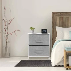 Sorbus Nightstand With Drawers For Home Bedroom And More White -DreamNest Store GUEST 2cd2fa11 a036 4c33 950f 0174b2dc28fd