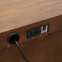 5pc King Aurora Mid Century Bedroom Set Brown - Abbyson Living -DreamNest Store GUEST 2cf74fbc bd46 474b b88f ba37631e51b1