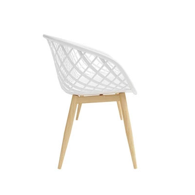 Kurv Bench White/Natural - Jamesdar 1 Kurv Bench White/Natural - Jamesdar