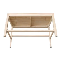 24" Double X Back Bench Seat Height Unfinished - International Concepts -DreamNest Store GUEST 2e3e979c 6a95 48c8 9463 2eb95ddd2d97