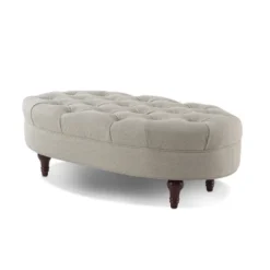 Jennifer Taylor Home Petra Tufted Oval Accent Bench, Taupe Polyester 7 Jennifer Taylor Home Petra Tufted Oval Accent Bench, Taupe Polyester -DreamNest Store GUEST 2ecebed7 7f41 4b38 9eaf 4da5fb885700