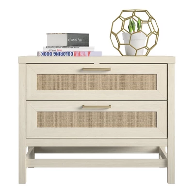 Ameriwood Home Lennon 2 Drawer Nightstand 3 Ameriwood Home Lennon 2 Drawer Nightstand - Image 3