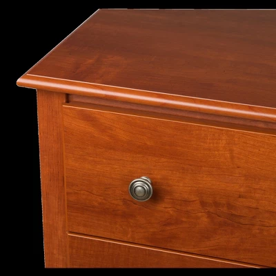 Prepac Open Shelf Nightstand Cherry - Monterey 6 Prepac Open Shelf Nightstand Cherry - Monterey - Image 6