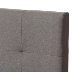 Twin Brookfield Modern And Contemporary Fabric Upholstered Bed - Baxton Studio -DreamNest Store GUEST 30233bfb 01b3 4997 9eea a2732ecaa481