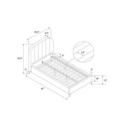 Cara Velvet Upholstered Bed - Room & Joy 15 Cara Velvet Upholstered Bed - Room & Joy -DreamNest Store GUEST 30283b4f 7389 4f9d a78a 3cf2ac1e7afd