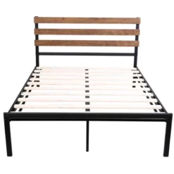 Costway Twin Size Metal Platform Bed Frame Mattress Foundation Wooden Headboard -DreamNest Store GUEST 3055dd18 5fd4 40fd b1d2 6bc6398a9d52