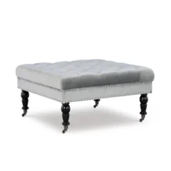 Isabelle Square Tufted Ottoman - Linon -DreamNest Store GUEST 3066b0de 4ced 40a1 95b2 74c525d5a5e5