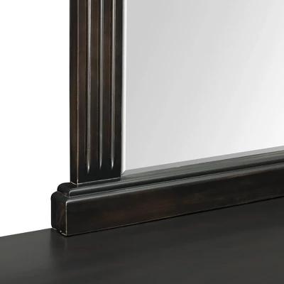 7 Drawer Trent Dresser With Mirror Set Antique Black - Picket House Furnishings 2 7 Drawer Trent Dresser With Mirror Set Antique Black - Picket House Furnishings - Image 2