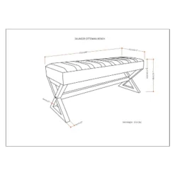 David Large Ottoman Bench - WyndenHall -DreamNest Store GUEST 30ee768a 2804 4f22 a533 7a6f62b9bd72